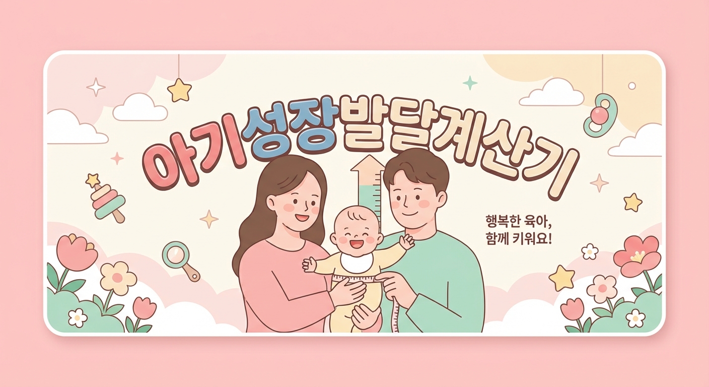 kid1004 - 아기 성장 발달 계산기